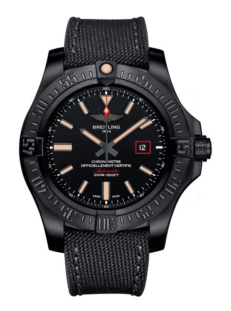 breitling avenger titan armband|Breitling blackbird 44mm.